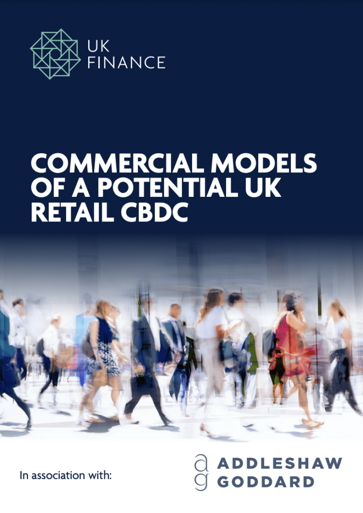 Cover: Commercial models of a potential UK retail CBDC